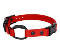 Gracie To The Rescue Bungee Collar for ecollar, Mini Educator Dog Collar Replacement, Mini Educator e Collar Accessories, e Collar Replacement Strap (Red 3/4")