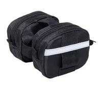 Gracie To The Rescue Leash Bag, compatible with flexi retractable leash, Treat and Poo Bag Holder for leash, Waste Bag Holder (Black)