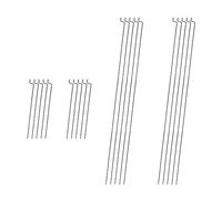 Gracilaria 20PCS RC Airplane Z Type Pushrod Steel Wire Push Pull Rod Pushrod for RC Plane Helicopter Boat Ship DIY Model Aircraft Connecting Rod Parts (1.2x100mm/1.2x300mm)