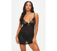 Gracious Chemise Ann Summers Black XL