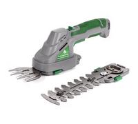 Gracious Gardens Cordless Handheld Hedge Trimmer 2 In 1 3.6V Li Ion Rechargeable Battery