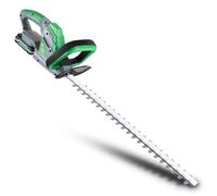 Gracious Gardens Cordless Hedge Trimmer 18V Li Ion Battery Charger & Guard Included in Green Gracious Gardens Green