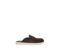 'Gracious' Suede Loafers Dune London Brown 3