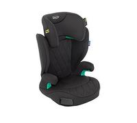 Graco Affix i-Size R129 with ISOFIX Highback Booster car seat with cupholders, Suitable from 100-150cm (approx. 3.5 to 12 years), Midnight fashion