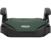 Graco Booster Basic R129 Backless Booster Car Seat, Lightweight at only 1.4kg, Suitable from Approx. 7 to 12 Years (135-150cm), Hunter Fashion