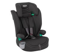 Graco Eldura R129 Harness Booster (76-145cm - 15 Months to Approx. 12 Years). Harness mode from 15 months to approx. 4 Yrs (76-105cm), Highback mode from approx. 3.5 to 12 yrs (105-145cm), Midnight
