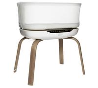 Graco Eluma Nest Bedside Bassinet, Birth to 9kg (Approx. 6 Months), cry Detection Technology That Senses Your Baby and soothes/Settles, Bluetooth Technology, Luna Fashion