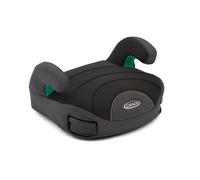 Graco Eversure Lite R129 Backless Booster Car Seat, Lightweight at only 2.1kg, Suitable from approx. 7 to 12 years (135-150cm), Ebony fashion