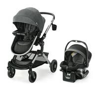 Graco Modes Nest Travel System, Includes Baby Stroller with Height Adjustable Reversible Seat, Pram Mode, Lightweight Aluminum Frame and SnugRide 35 Lite Elite Infant Car Seat, Sullivan
