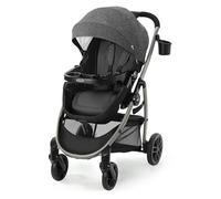 Graco Modes Pramette Stroller, Baby Stroller with True Pram Mode, Reversible Seat, One Hand Fold, Extra Storage, Child Tray, Redmond