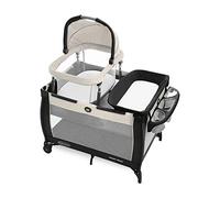 Graco Pack 'n Play Day2Dream Travel Bassinet Playard Features Portable Bassinet Diaper Changer and More (Lo, Lo, W/Fold Flat Bassinet)