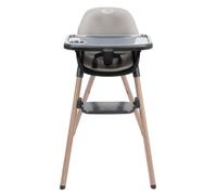 Graco Presti 3-in-1 Highchair (6 Months to Approx. 27.3kg/6 Years), Lightweight at 4.75kg, Compact fold, Easily Portable, 3 Different Modes for Longevity, Steeple Gray Fashion