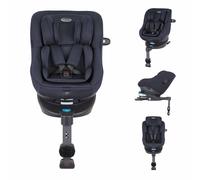 Graco Turn2Me i-Size R129 ISOFIX 360° Rotating Car Seat, Rearward Facing for Longer from Birth to Approx. 4 Years (40-105cm). Forward Facing from 15 Months to Approx. 4 Years (76-105cm), Navy
