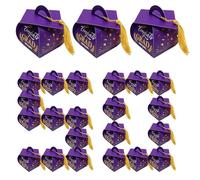 Grad Box - Class of 2025 Graduation Boxes - High School College Grad Party Containers Bulk for Candy Chocolate Snack