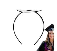 Grad Hat Headband Insert - Anti-Fall Hair Band for Graduation Hat | Secure Headgear and Keeps Hairstyle, Insert Graduate Headgear Accessories