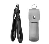Graddi Ingrowfix Pro, Graddi/Goredny/Zoerely Orthoclip, Ortho Clip Nail Clippers, Long Handled Stainless Steel Eagle Beak Toenail Clippers, Wide Opening Anti-Splash for Seniors (Black)