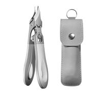 Graddi Ingrowfix Pro, Graddi/Goredny/Zoerely Orthoclip, Ortho Clip Nail Clippers, Long Handled Stainless Steel Eagle Beak Toenail Clippers, Wide Opening Anti-Splash for Seniors (Silver)