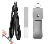 Graddi Ingrowfix Pro,Graddi Ortho Clip,Graddi Orthoclip,2025 New Slanted Toenail Clipper,Stainless Steel Eagle Beak Beveled Nail Clippers (Black)