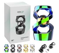 Graddi Kinetics Dream - A Floating Moment Of Calm, Kinetics Desktop Metal Fidget Spinner Toys, Experience The Natural and Smooth Beauty, Relax Your Mind, for Office (Colorful,1 Pcs)