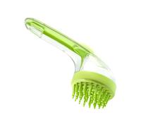 Graddi Soothawash Pro, Soap Dispenser Scrubber, Gentle Massage Cleaner, Double Action Bristles, Ergonomic Grip, 18x7x7.5cm, for Cats Kittens Puppies Home Beach Swimming Pool Groomers Travel