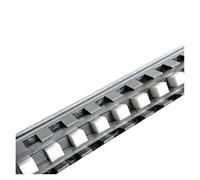 Grade 0 0-500/600mm, Step 10/20 Ceramic Pitch Gauge, Vertical And Horizontal Dual-purpose High precision for business measurement(0-500mm step 10)