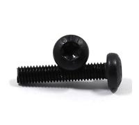 Grade 10.9 Black Torx Pan Head Screw/Torx Round Head Screw Bolt M3-M10(20pcs M3X8)