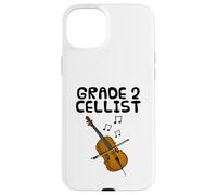 Grade 2 Cellist, Cello Exam Music Student String Musician Case for iPhone 15 Plus