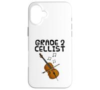 Grade 2 Cellist, Cello Exam Music Student String Musician Case for iPhone 16 Plus