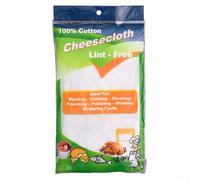 Grade 20 Unbleached Cheesecloth Reusable Natural Cotton Fabric, 2 Yards for Culinary Use (2YDS)