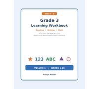 Grade 3 Learning Workbook: A Full Year of Reading, Writing, and Math