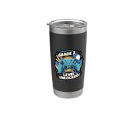 Grade 3 Level Unlocked Third Grade Back to School 3rd Year Stainless Steel Insulated Tumbler