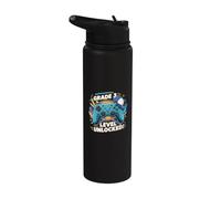 Grade 3 Level Unlocked Third Grade Back to School 3rd Year Stainless Steel Insulated Water Bottle