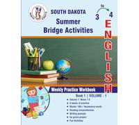 GRADE 3 TO 4 : SOUTH DAKOTA Summer English Bridge Activities