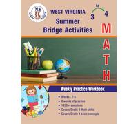 GRADE 3 TO 4 : WEST VIRGINIA Summer Math Bridge Activities