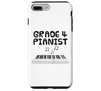 Grade 4 Pianist, Piano Exam Music Student Musician Case for iPhone 7 Plus/8 Plus