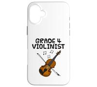 Grade 4 Violinist, Violin Exam Music Student String Musician Case for iPhone 16 Plus