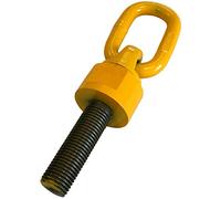 Grade 80 Long Thread Swivel Eye Bolt Lifting Point With Link in Sizes 12-36mm (20x120mm)