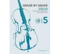 Grade by Grade - Cello Grade 5 cello and piano (easy - intermediate) with Online