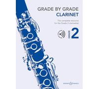 Grade by Grade - Clarinet Grade 2: The complete resource for the Grade 2 clarinettist. clarinet and piano.