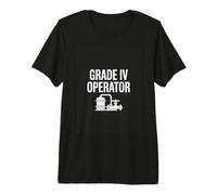 Grade IV Operator Wastewater Water Treatment Plant Premium T-Shirt