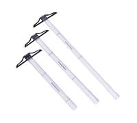 Grade T Shaped Acrylic Measuring Tool Interchangeable Components for Work Environments Workshop Detachable Rulers