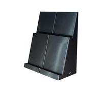 Graded Card Slab Stadium Tower Displays (4 Pack), Tower Compatible with PSA, Beckett, SGC and CGC (4 Pack, 2 Tier)