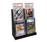 Graded Display Slab Stadium (2 Pack) - Compatible With PSA, Beckett, and CGC - Trading Card Holder and Stand for Sports Cards
