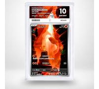 Graded Pokémon Card Charmander/168/165 - Pokémon Card 151 - Grade 10 Gem Mint - Japanese Version - Pure Grading Slab