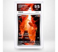 Graded Pokémon Card Charmander/168/165 - Pokémon Card 151 - Grade 9.5 Mint - Japanese Version - Pure Grading Slab