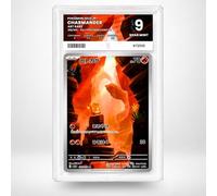 Graded Pokémon Card Charmander/168/165 - Pokémon Card 151 - Grade 9 Near Mint - Japanese Version - Pure Grading Slab