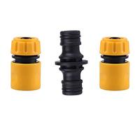 Graden Hose Quick Connector Hose Extension Repair Connectors Fitting | Double Male Hose Connector Repair Joiner Hose Extension Quick Connector for 1/2" Hose Pipe