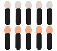 GRADENEVE 10 Pcs Mini Eyeshadow and Lip Makeup Brushes Set for Women, Acrylic and Pmma Material, Multiuse Precision Application Tools for Daily Makeup and Party Looks