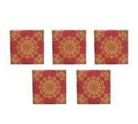 GRADENEVE 100 Pcs Red Wedding Paper Napkins with Two Layers, Highly Absorbent and Premium Quality Feel, for Home or Birthday Banquets