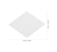 GRADENEVE 100pcs Diamond Quilting Paper Template Kit Reusable White Paper Piecing Patterns for DIY Patchwork Sewing Supplies for Quilting Beginners and Experienced Quilters